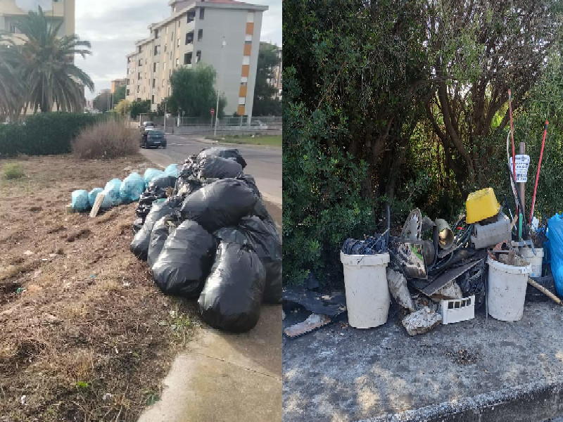 A Quartu i cittadini onesti ripuliscono le strade, Milia: “Più fototrappole e quattro nuovi agenti”