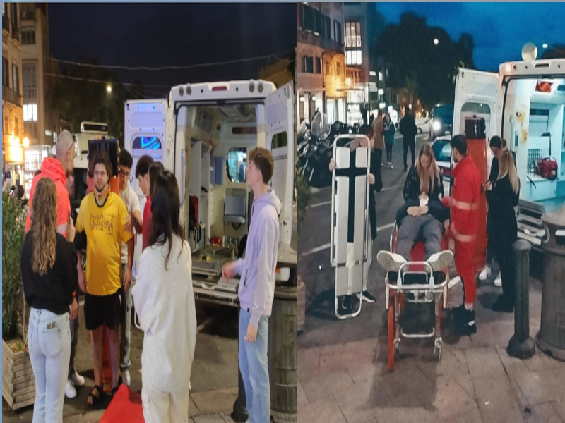 Cagliari, accanto alle casette di Natale le lezioni gratuite di primo soccorso: “Speriamo di avere nuovi volontari”