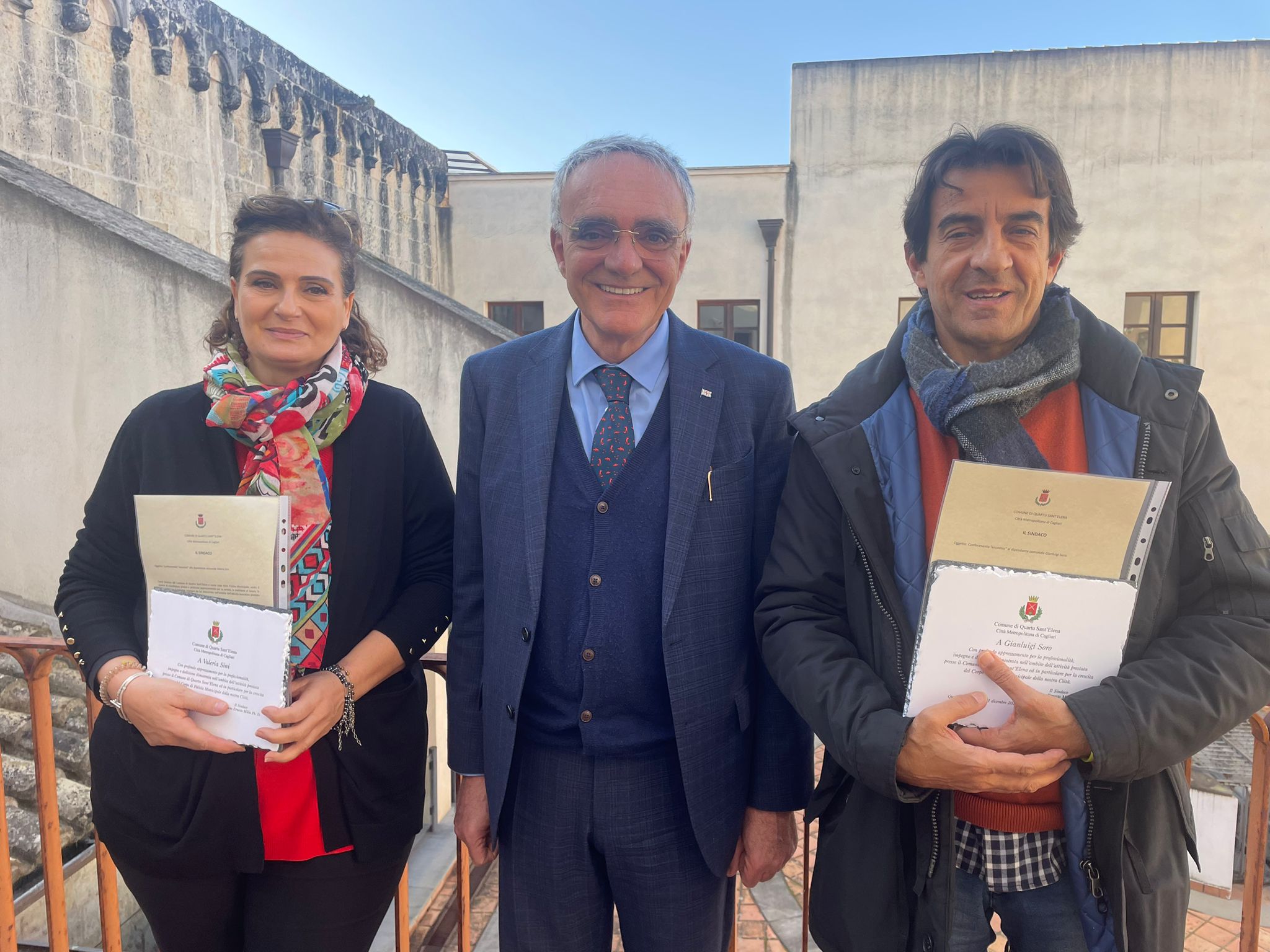 Quartu, encomio per due agenti della polizia Locale: “Hanno diretto gli addestramenti per l’utilizzo delle pistole”