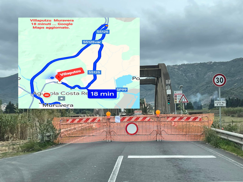 Il ponte di Villaputzu chiuso per 540 giorni, cresce la rabbia: “Caos per i soccorsi e zero euro dalla Regione”