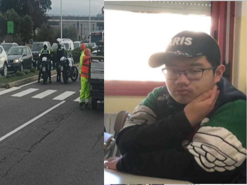 Cagliari, lo strazio di parenti e conoscenti del 15enne investito in via Peretti: “Xuanming mancherà a tutti”