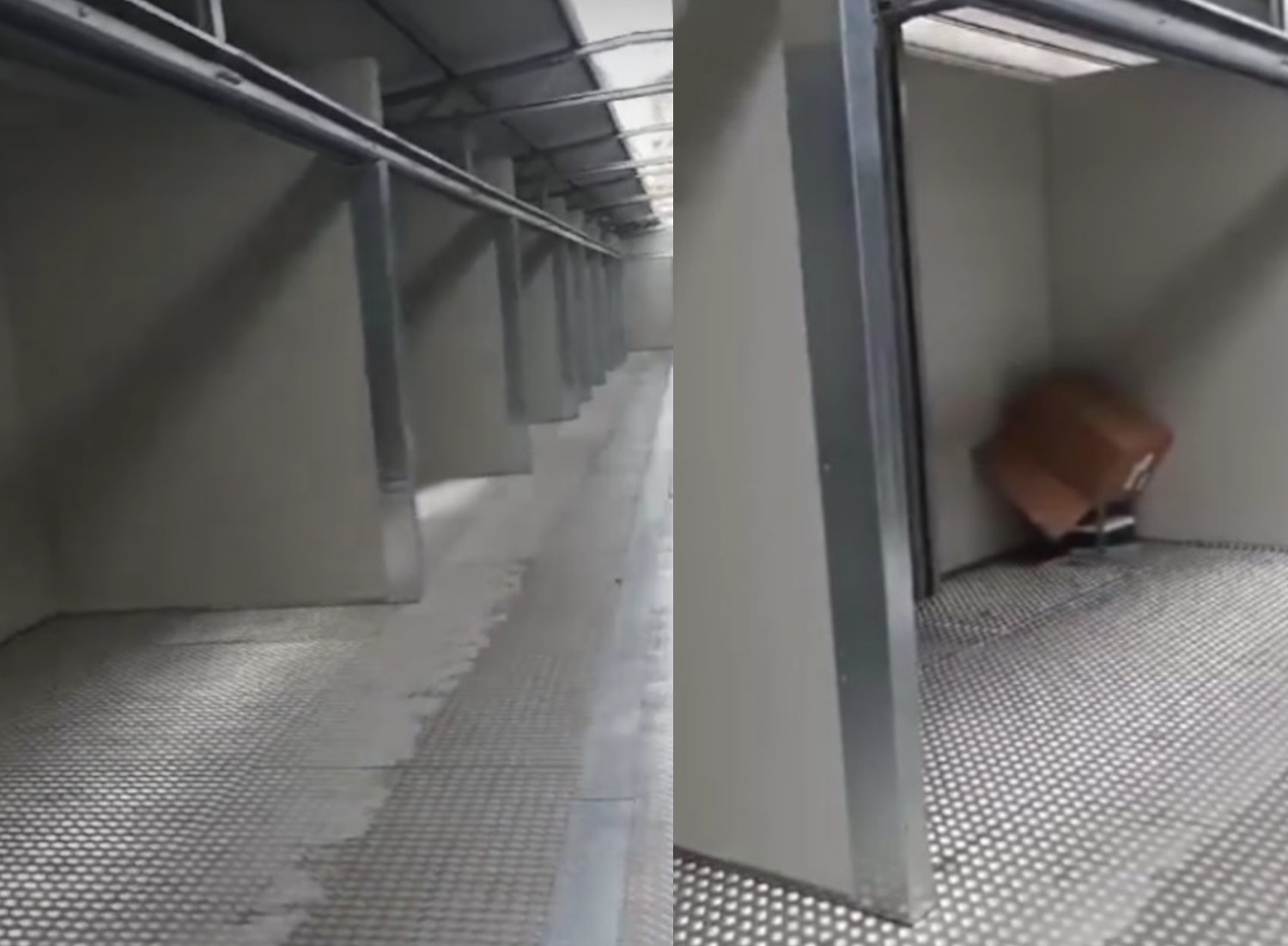 Cagliari, ecco il nuovo mercato in piazza Nazzari: box metallici tutti attaccati e mini corsie