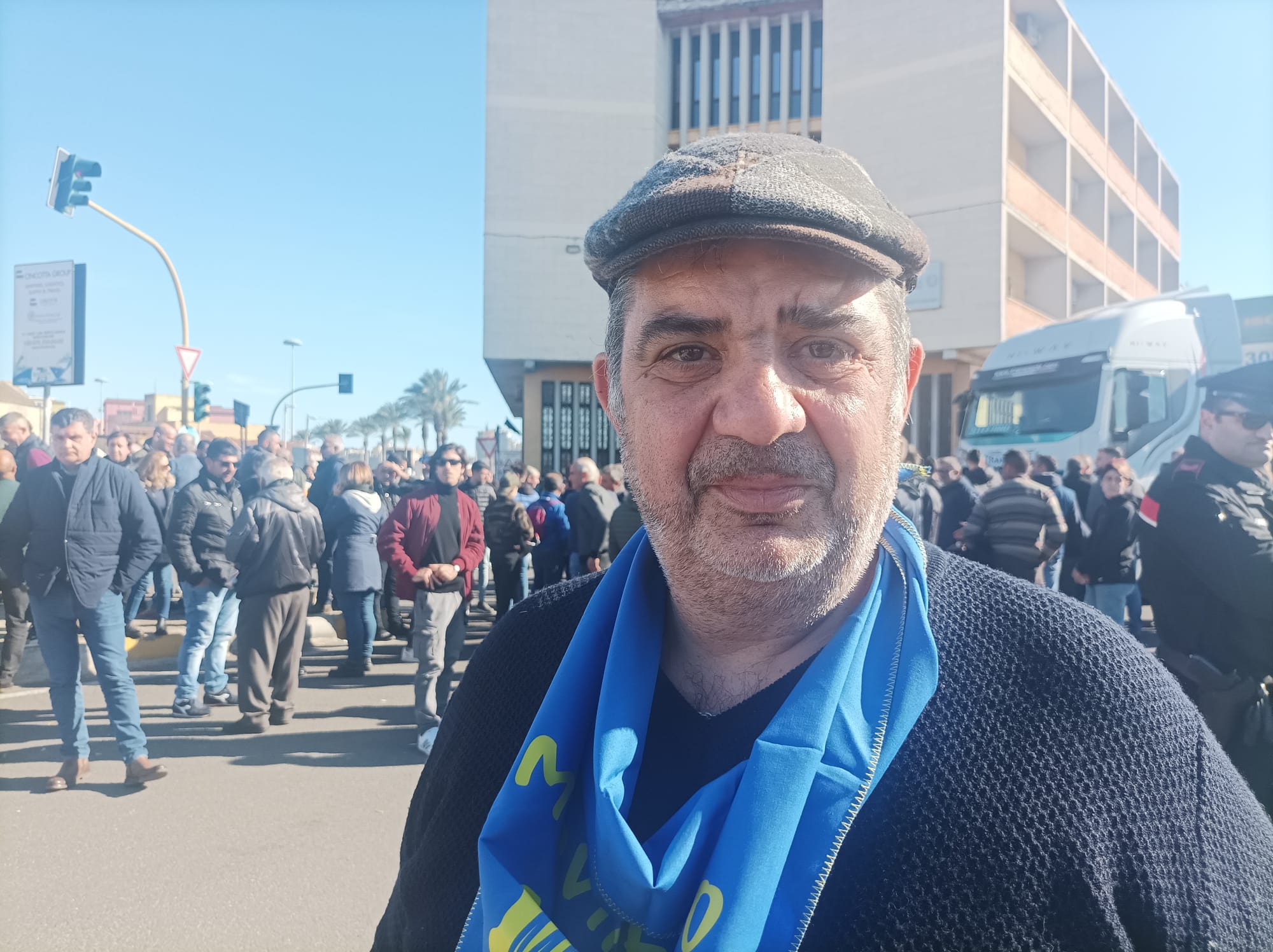 Cagliari, pastori e allevatori restano al porto: “In lotta sino a quando non parleremo col ministro Lollobrigida e la Meloni”