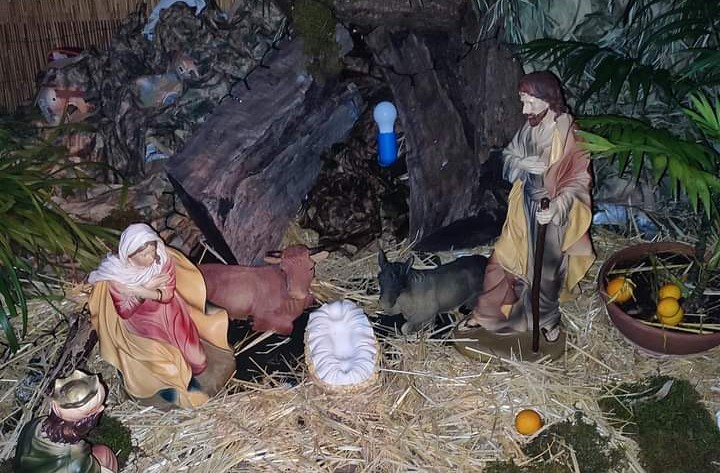 San Gavino Monreale, rubato il Bambin Gesù del presepio in piazza
