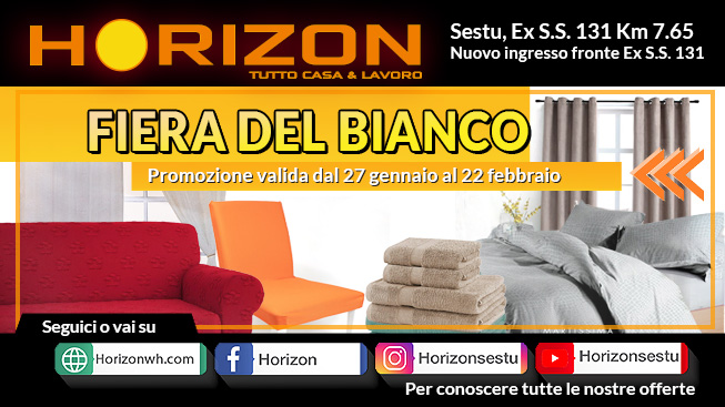 Horizon presenta lo Speciale Fiera del Bianco