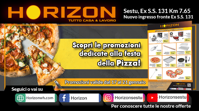 Horizon celebra la Giornata Mondiale della Pizza