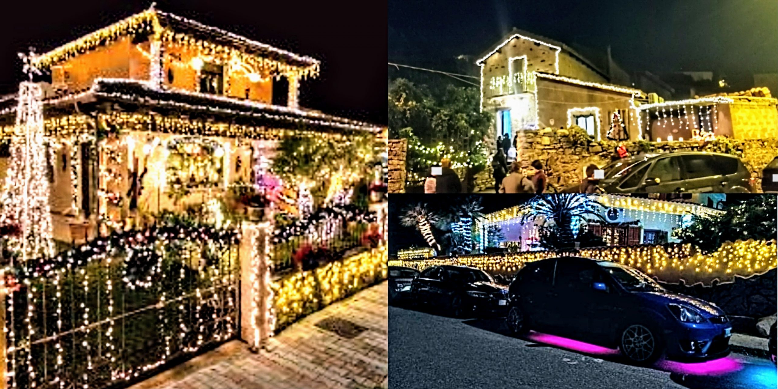 “Le luci delle luminarie per far vivere la gioia del Natale a tutta la Sardegna”