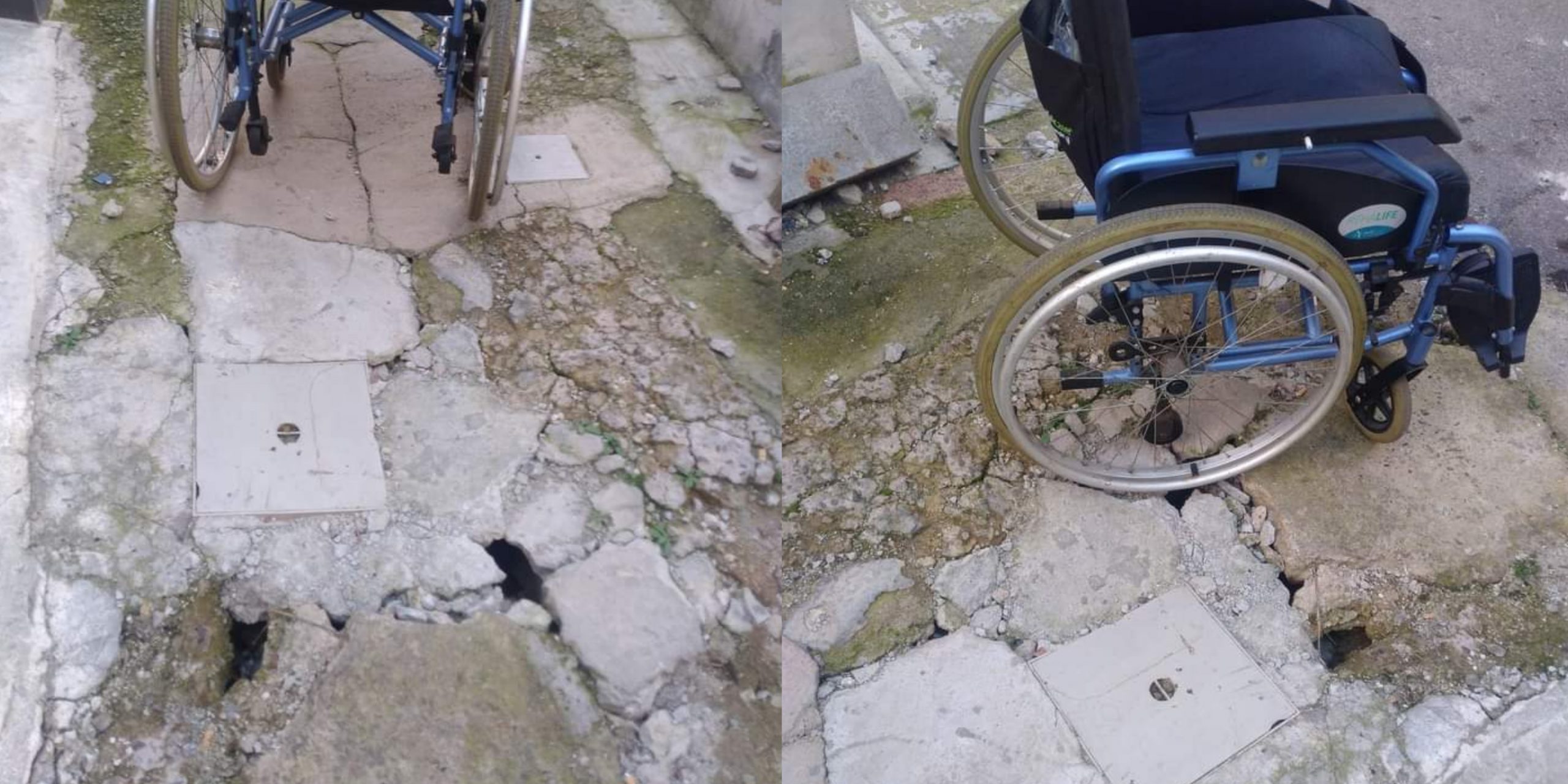 Sestu, buche e avvallamenti frenano la marcia alla carrozzina