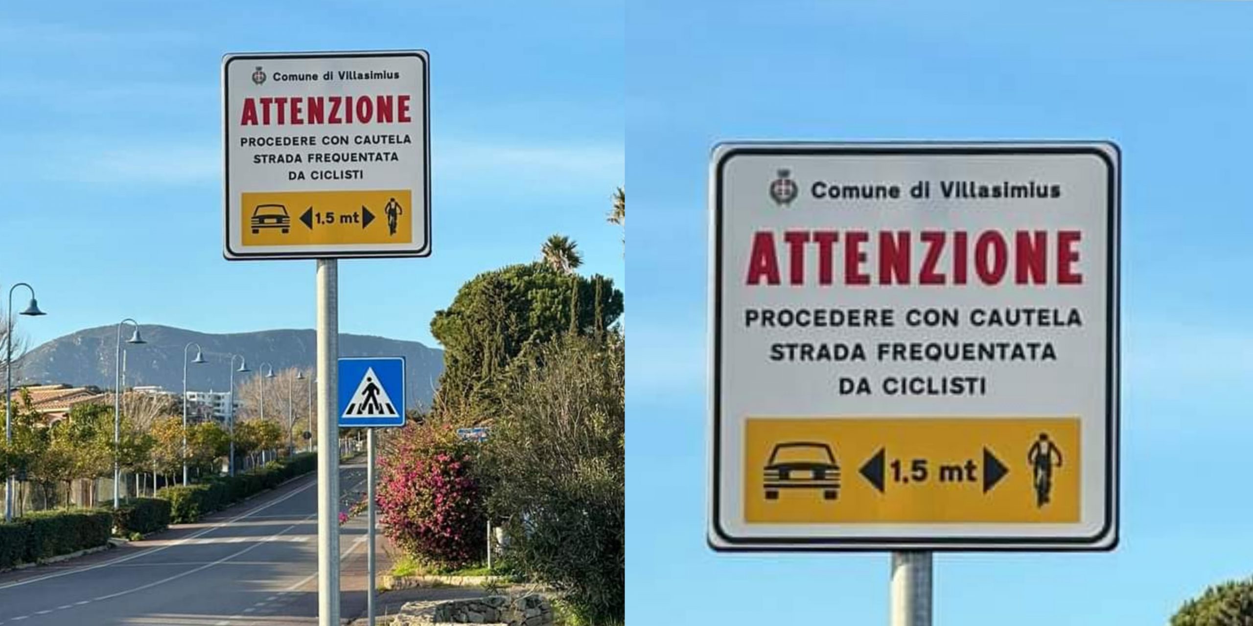 Villasimius si scopre a due ruote, nuova segnaletica e più piste ciclabili