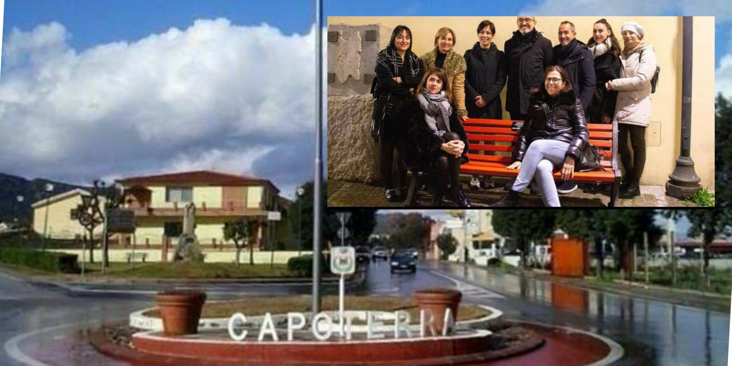 Capoterra, la panchina rossa contro la violenza sulle donne diventa un set per spot elettorali