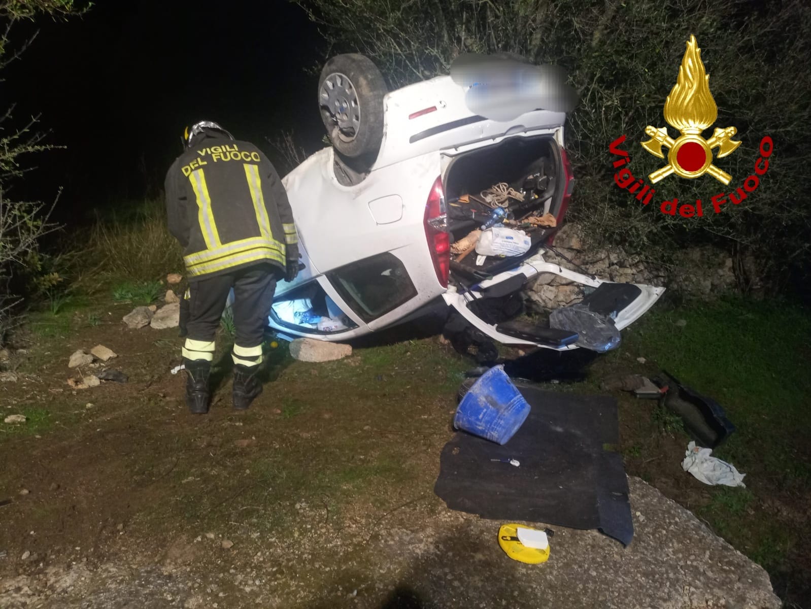 Tragedia in Gallura, 52enne muore nell’auto che colpisce un muro e si ribalta
