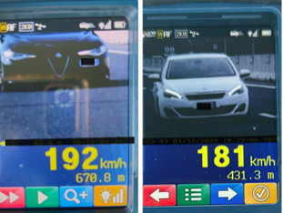 Guida pericolosa sulle strade sarde: sfreccia a 192 km/h sulla Sassari-Olbia