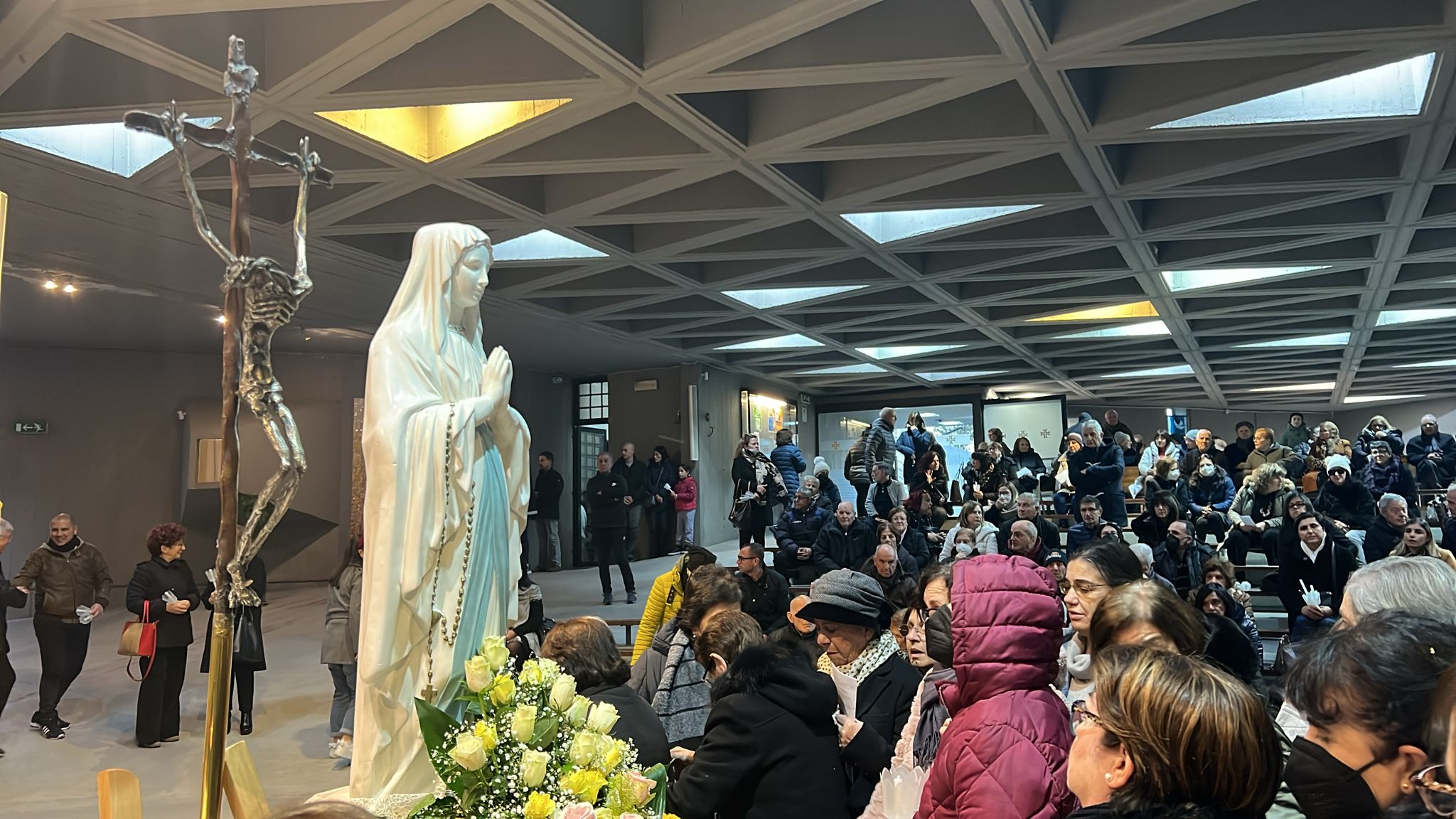 In Sardegna la statua della Madonna di Lourdes: dopo Quartu e Senorbì, l’arrivo a Bonaria a Cagliari
