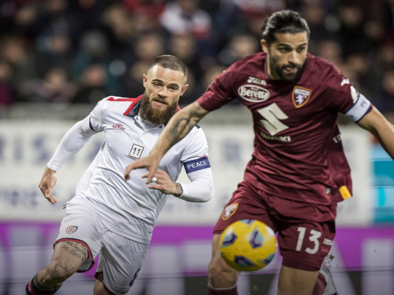 La settimana maledetta del Cagliari: i rossoblù perdono in casa con il Torino