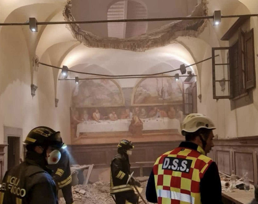 Il pavimento precipita durante il ricevimento di nozze: crollo con 35 feriti