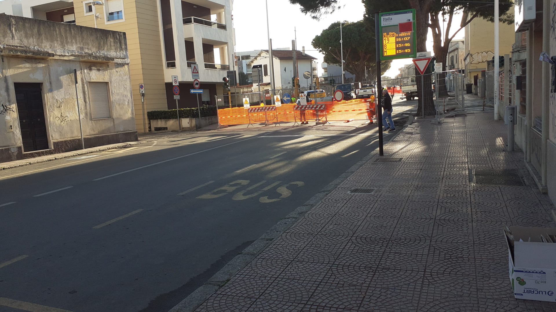 Cagliari, parte il maxi cantiere anti alluvioni in via Italia a Pirri: un anno di lavori