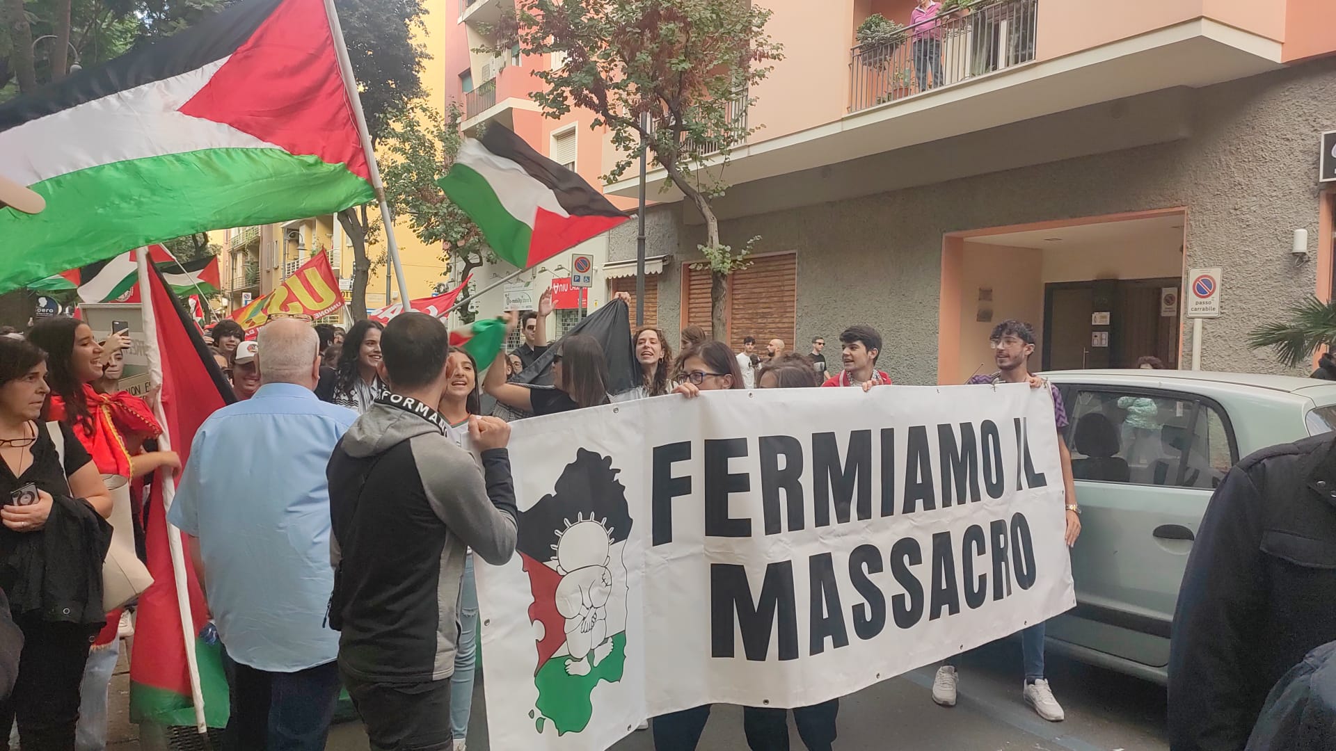 Cagliari, corteo per la Palestina nella Giornata della memoria: “Fermiamo il genocidio”