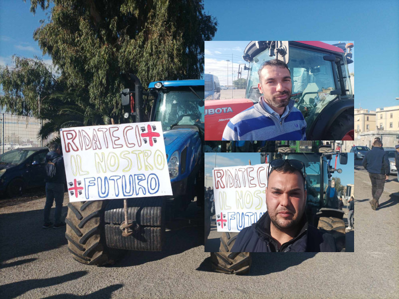 Agricoltori e allevatori sardi in guerra con i trattori: “Lavoriamo senza guadagno, difenderemo i sacrifici fatti dai nostri padri”