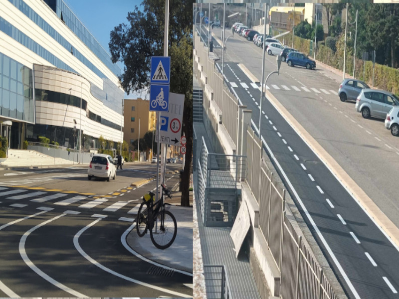 Cagliari, piste tutte nuove a San Benedetto e con la mega ciclabile addio a cento parcheggi