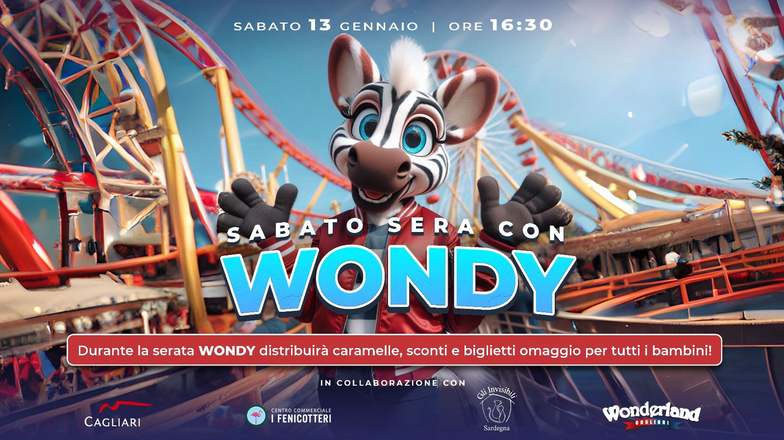 Cagliari, biglietti omaggio del luna park e caramelle: sabato festa per i bambini a Santa Gilla