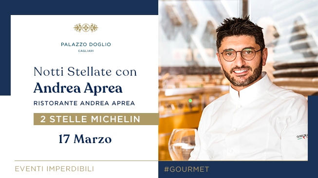 Lo chef Andrea Aprea inaugura il Calendario delle Notti Stellate 2024