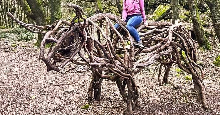 Museo dell’Ossidiana di Pau, installazione cavalcata per un post sui social: “Non c’è rimedio alla maleducazione”