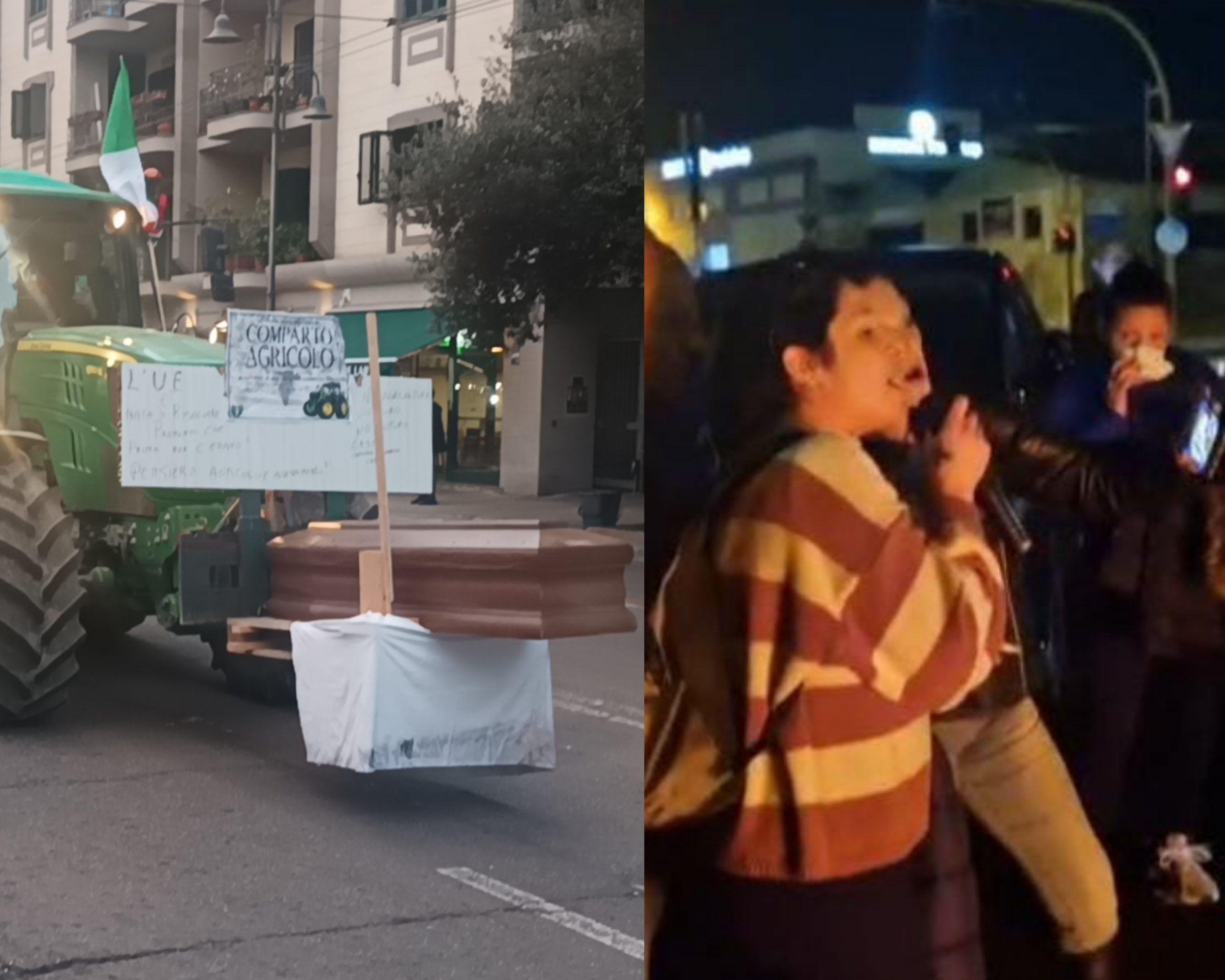 Cagliari, agricoltori e pastori continuano la guerra all’Europa: “Non liberiamo il porto, arriveremo a Roma”