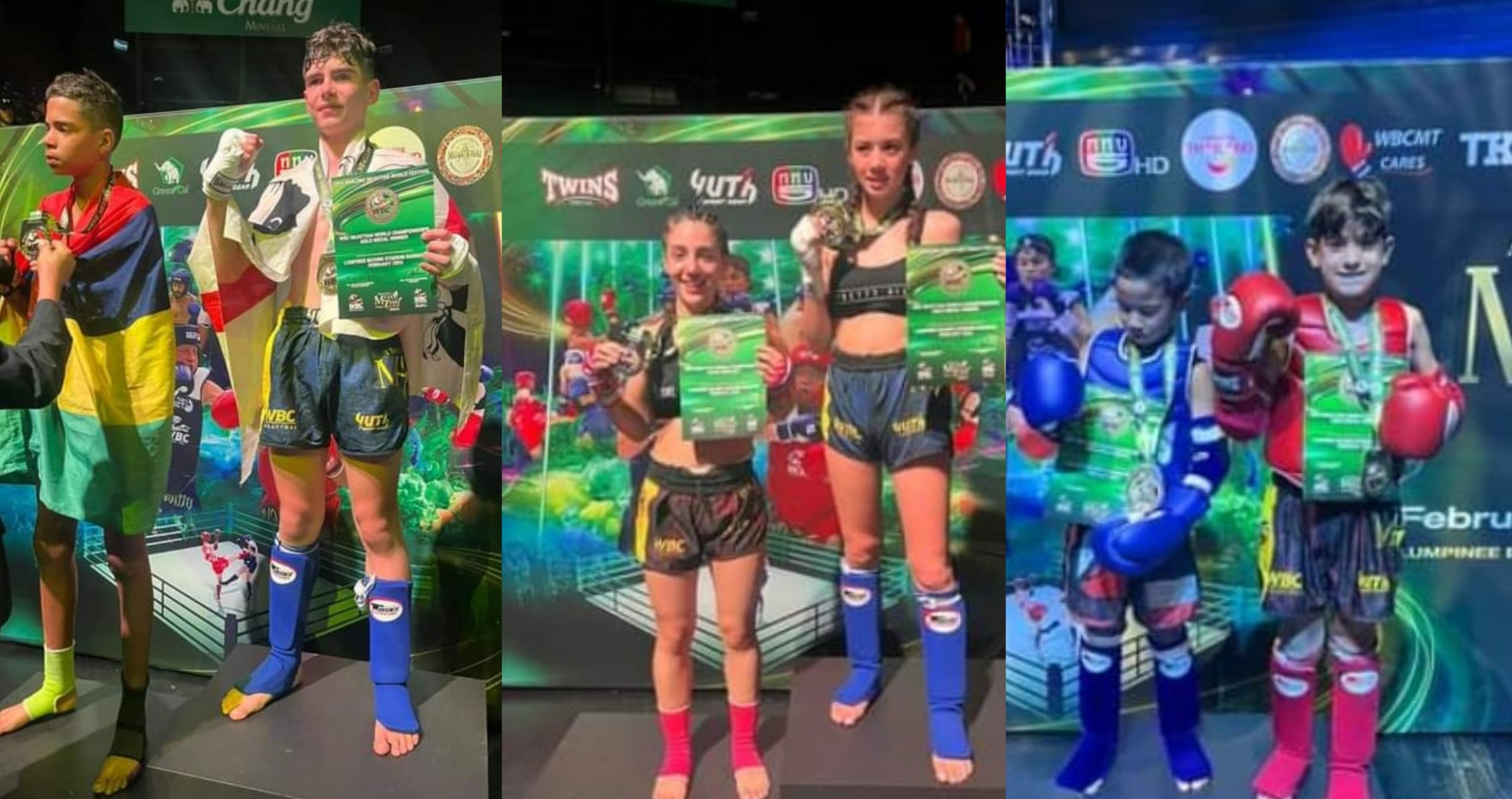 Campionati mondiali WBC in Thailandia, incetta di medaglie per gli atleti sardi