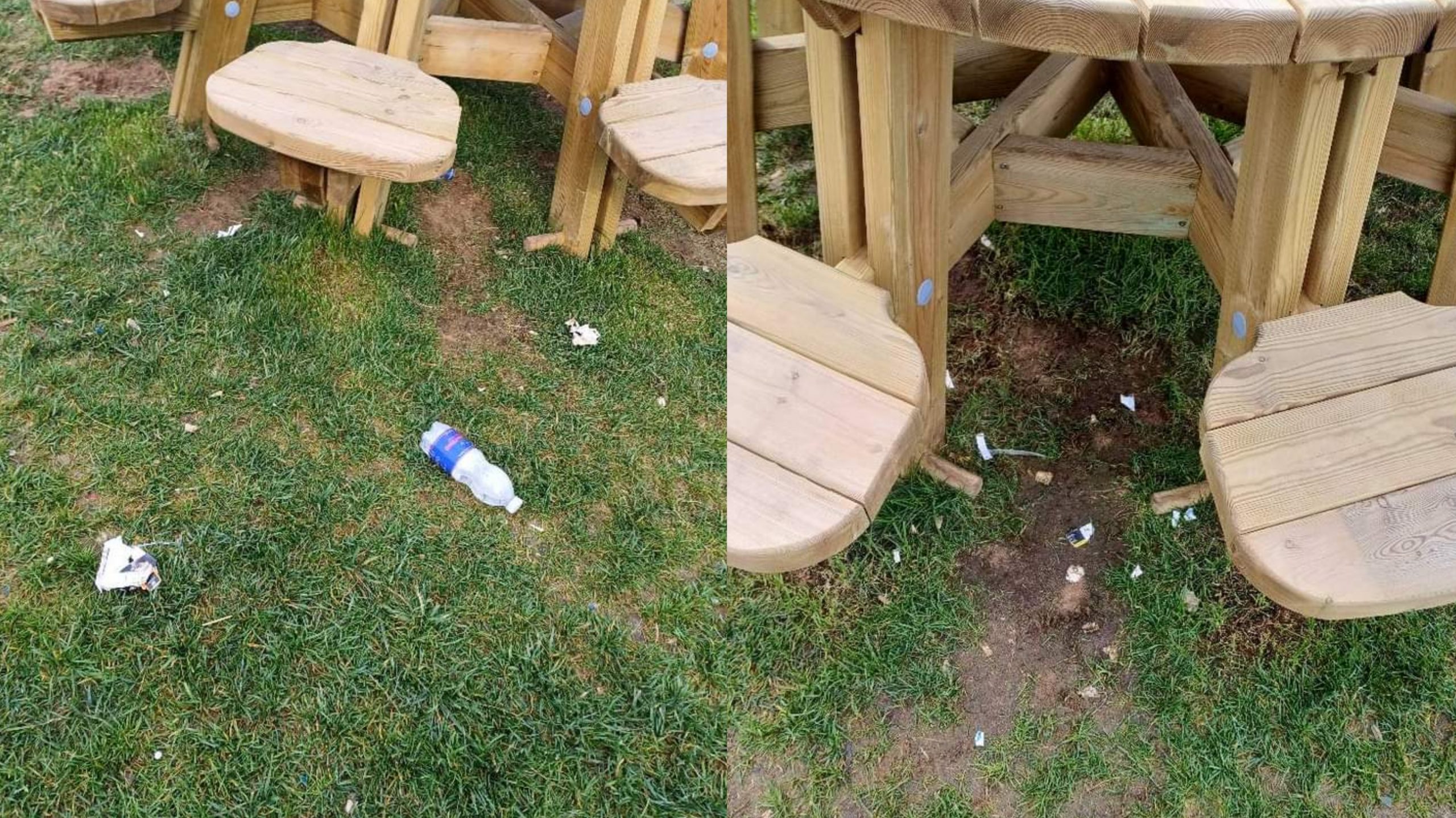 Monserrato, cartacce e sporcizia nel nuovo parco verde dell’Ex Cimitero