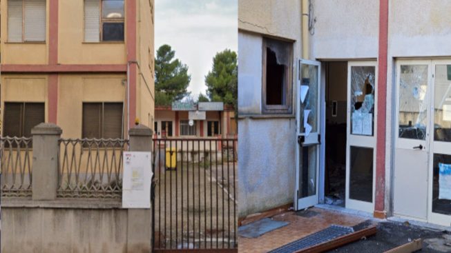 Cagliari, sgomberata dalla polizia l’ex scuola Alagon: allontanati sette senzatetto