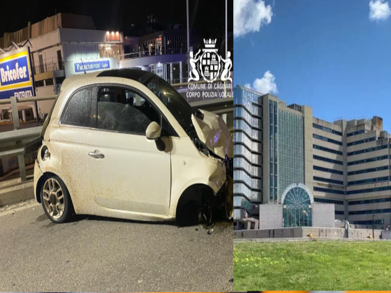 Cagliari, sbalzata dall’auto dopo lo schianto sull’Asse Mediano: fuori pericolo la 22enne Francesca Tappara