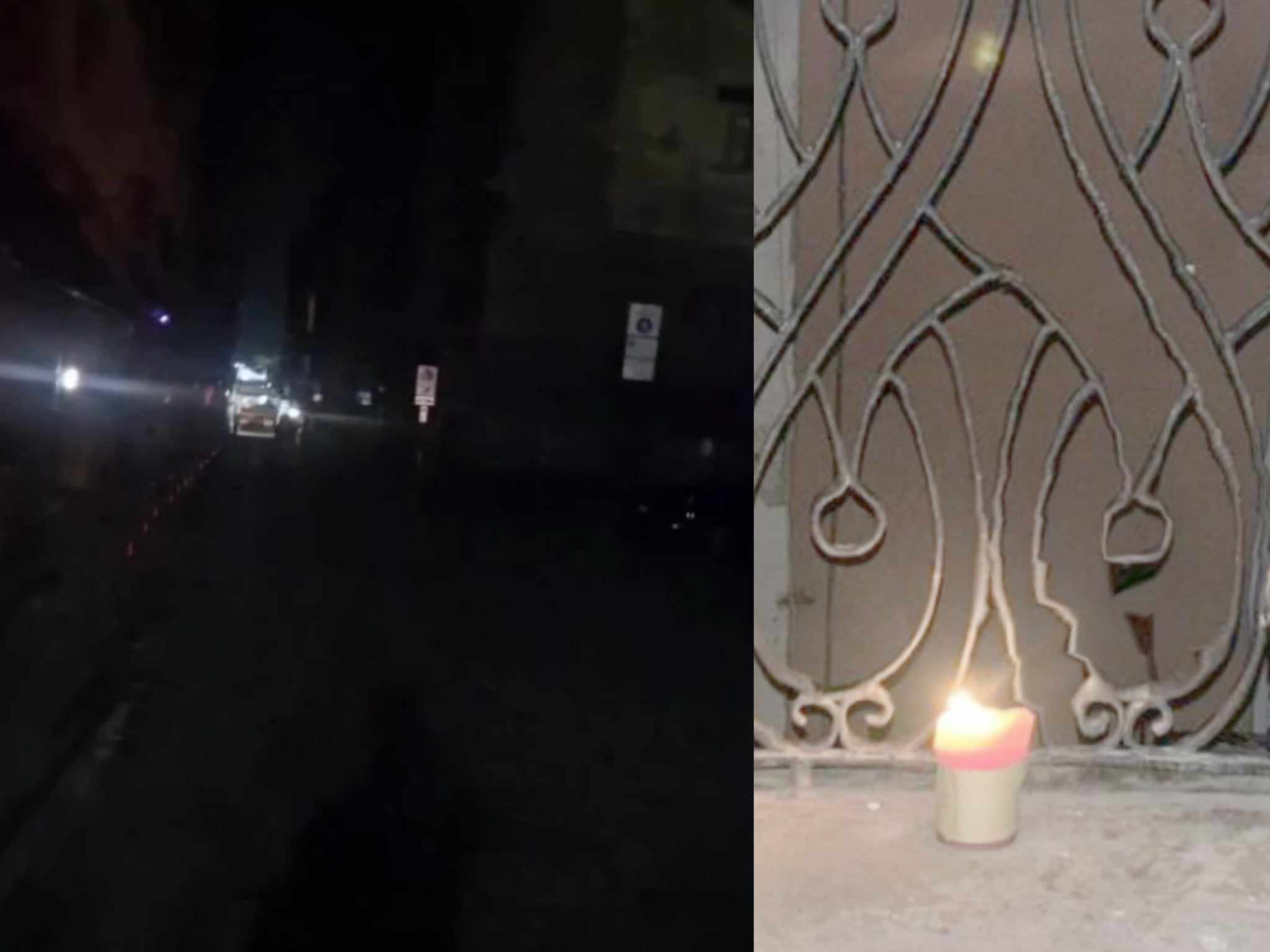 Cagliari, buio pesto alla Marina: “Illuminazione ko a turno da settimane, siamo a lume di candela”