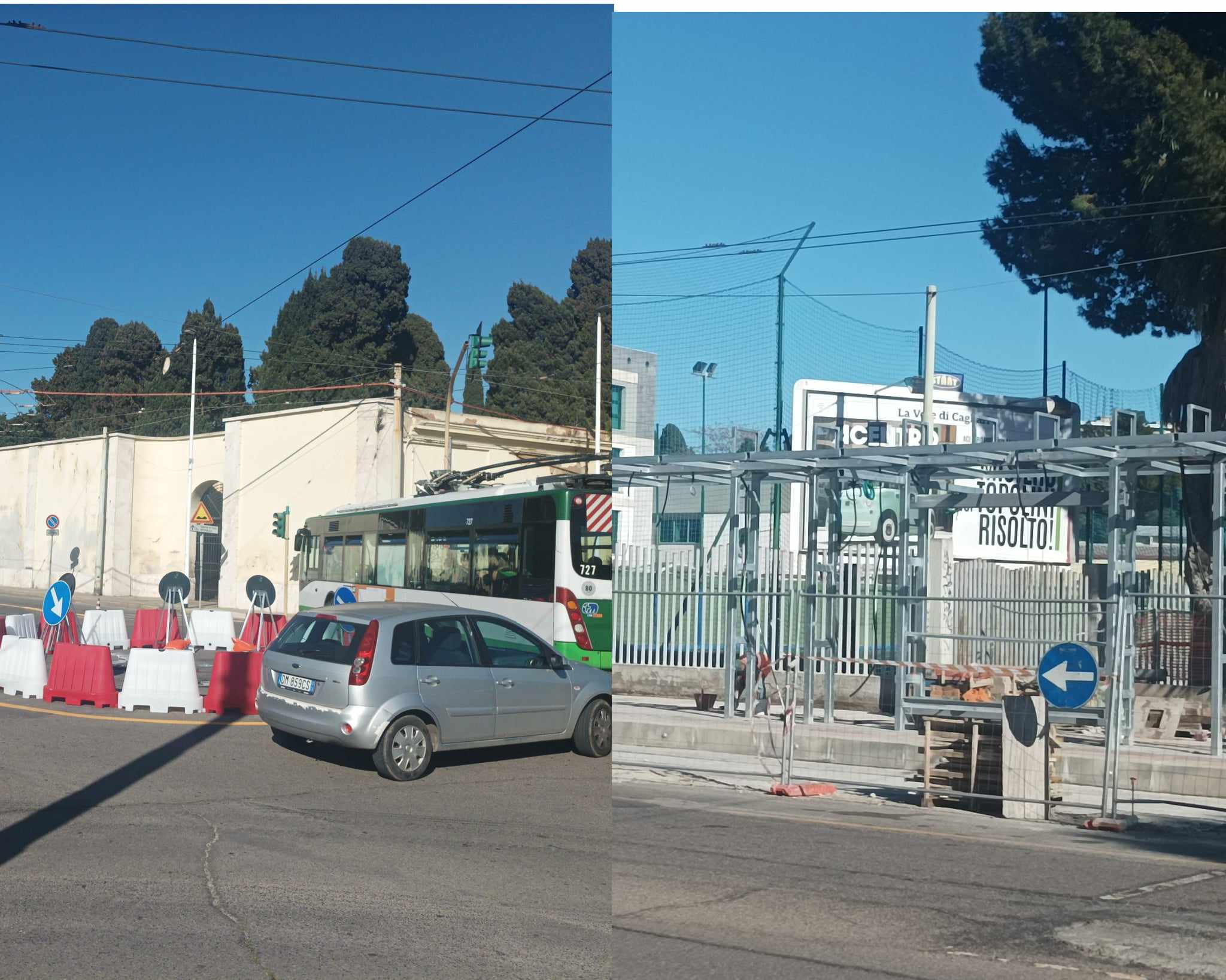 Nuova rotonda e fermata della metro all’Ossigeno, un mese di lavori a Cagliari tra doppi sensi e zone 30