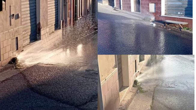 Capoterra, perdite d’acqua continue: il sindaco chiama in causa Abbanoa