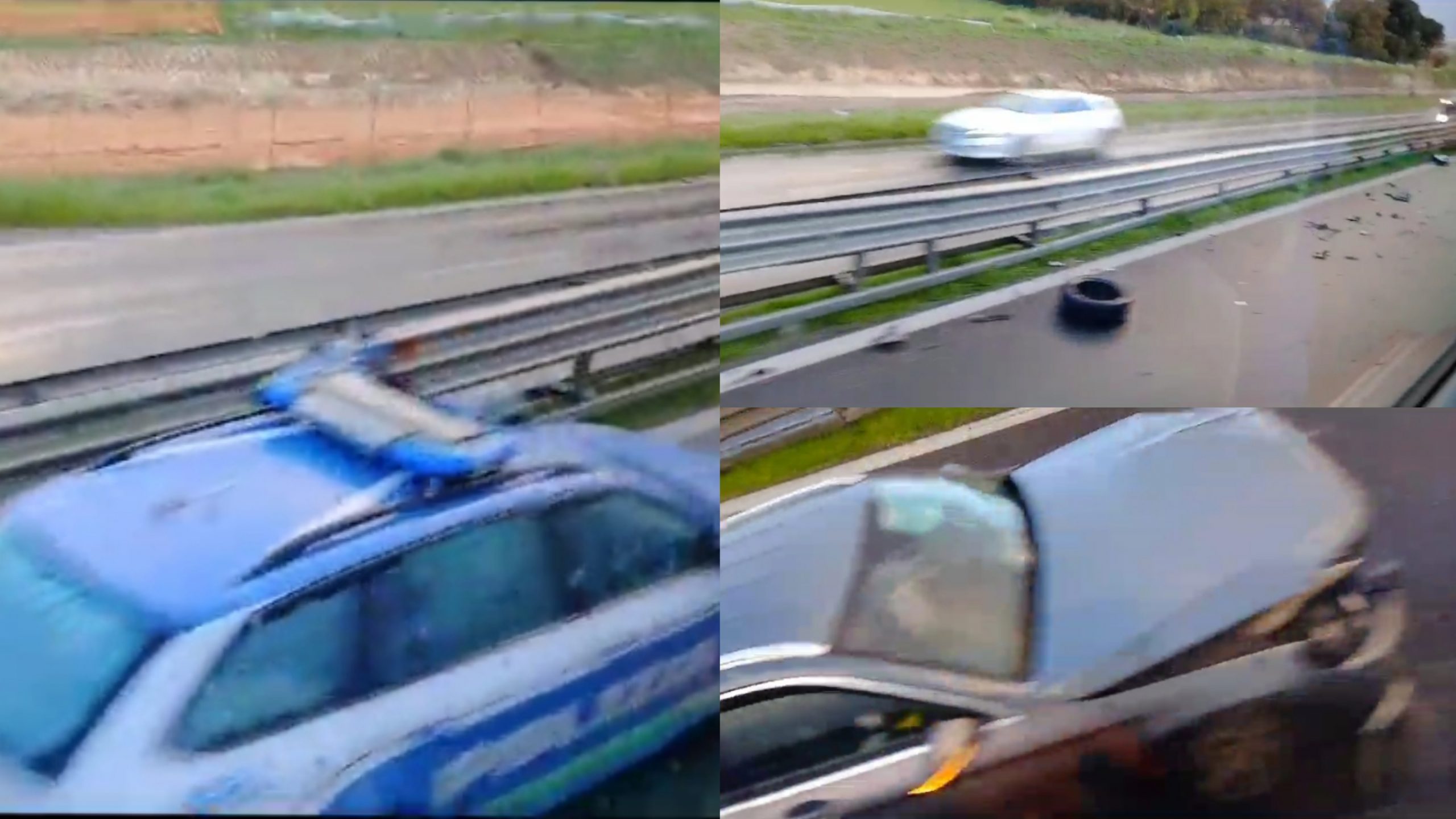 Serrenti, perde il controllo dell’auto e si schianta contro il guardrail