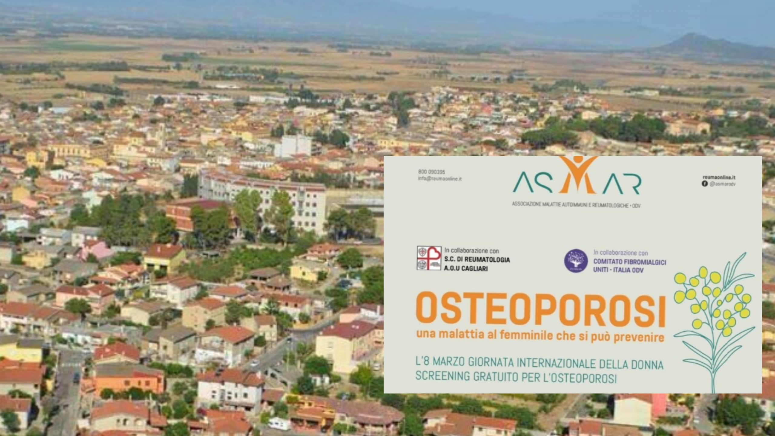 Sanluri, un 8 marzo all’insegna della prevenzione dell’osteoporosi