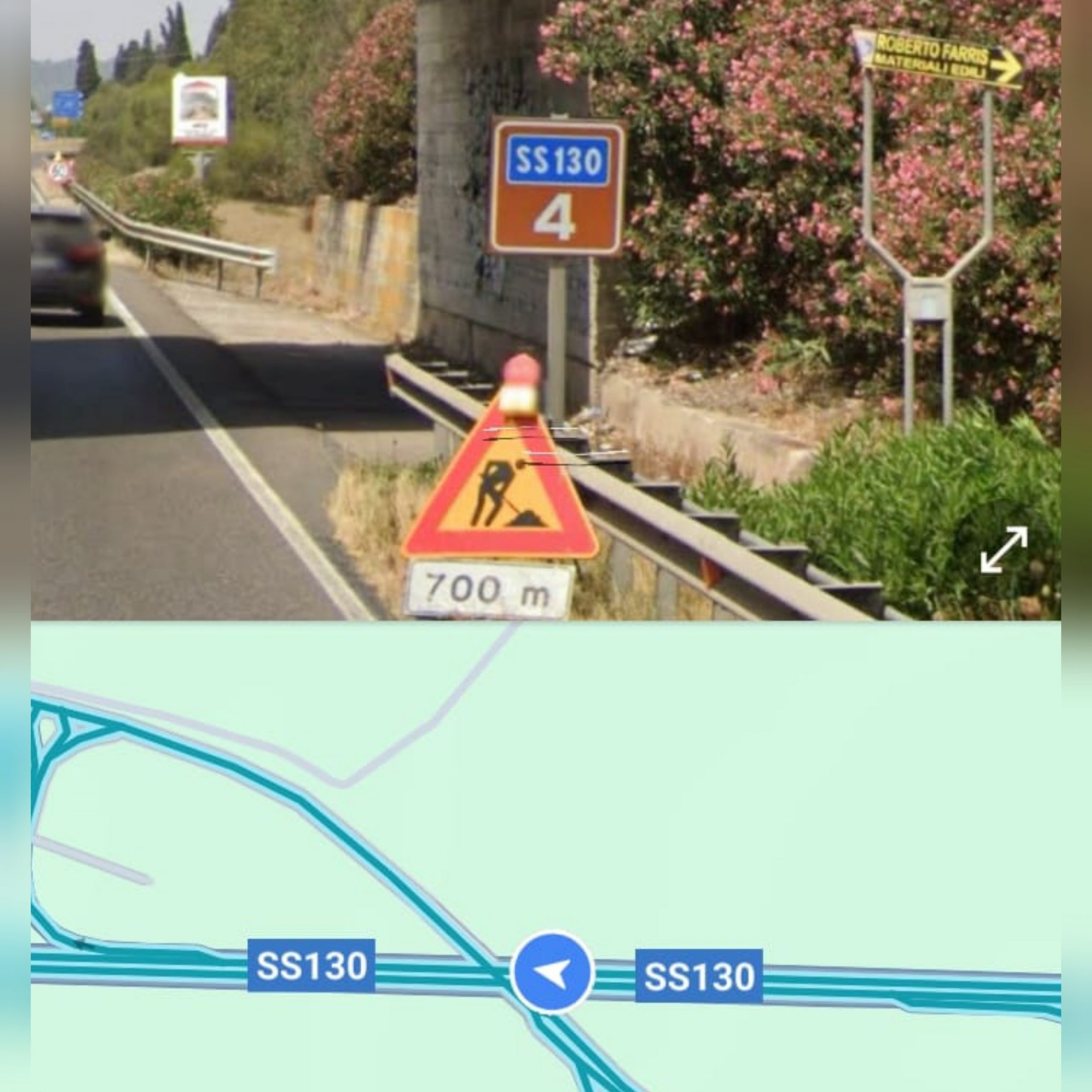 Pericoli per gli automobilisti nel quarto cavalcavia sopra la Ss 130: “Grosse buche, nessuno vuole intervenire”