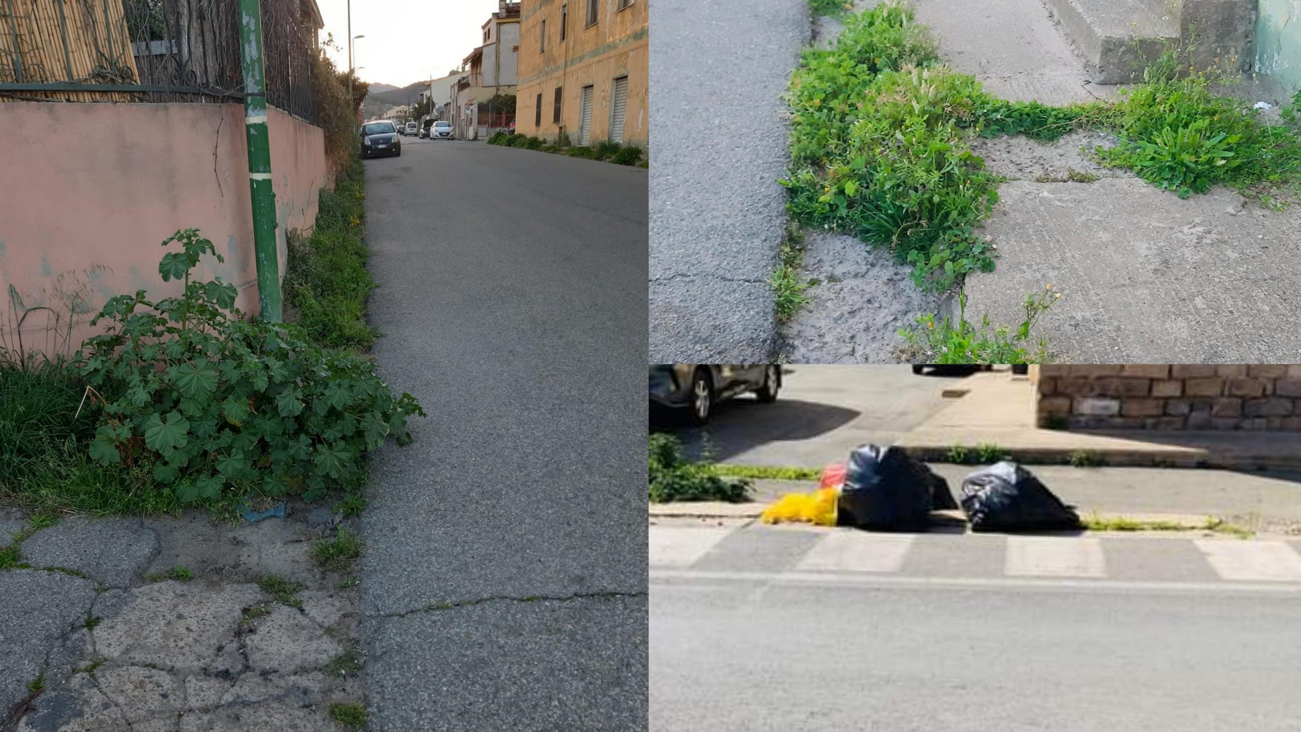 A Capoterra “l’erba alta spunta in ogni angolo”