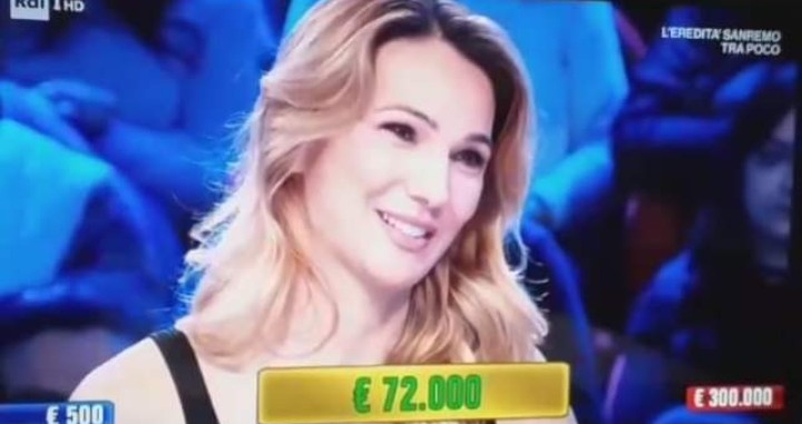 Nuova vincita ad “Affari tuoi”: 72 mila euro alla cagliaritana Gabriella