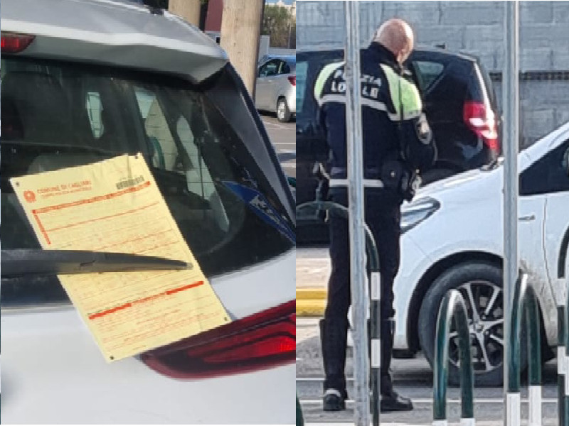 Caos parcheggi al Brotzu, 30 multe a lavoratori e pazienti dopo una segnalazione: “Il prefetto le annulli”