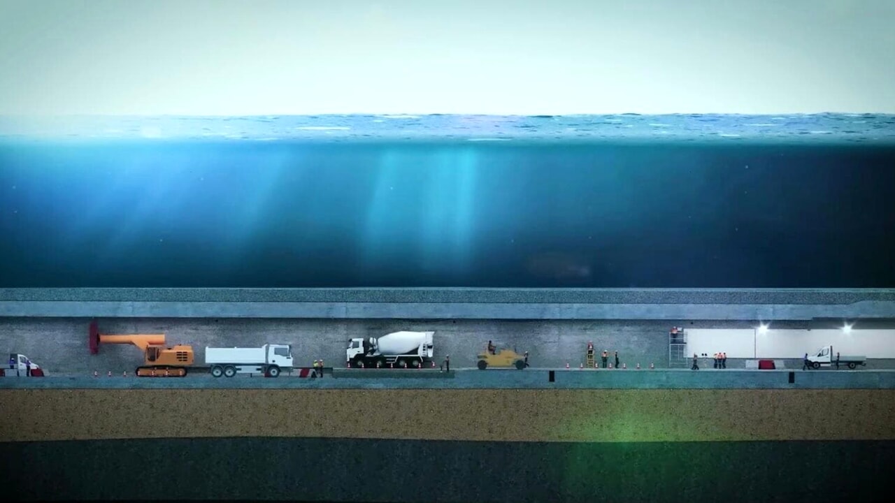 L’idea: dalla Sardegna alla Toscana in auto in poche ore grazie a un tunnel sottomarino