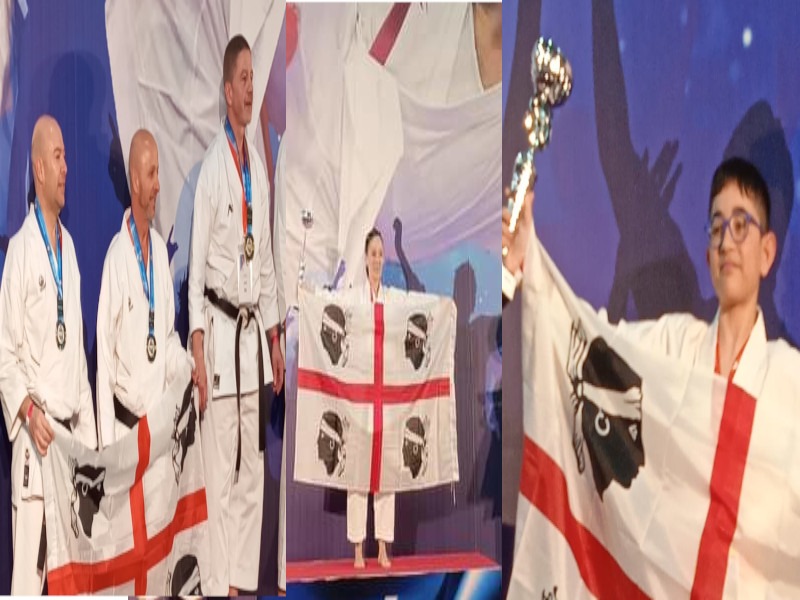 Quartu e Iglesias trionfano agli internazionali di karate, pioggia di medaglie a Malta