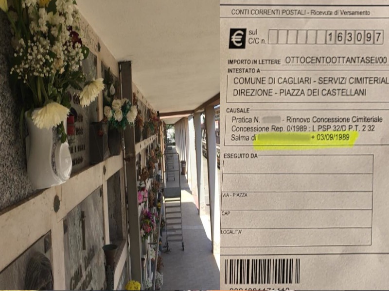Cagliari, i parenti dei morti piangono anche per le concessioni scadute: “Costi folli per conservare i loculi”
