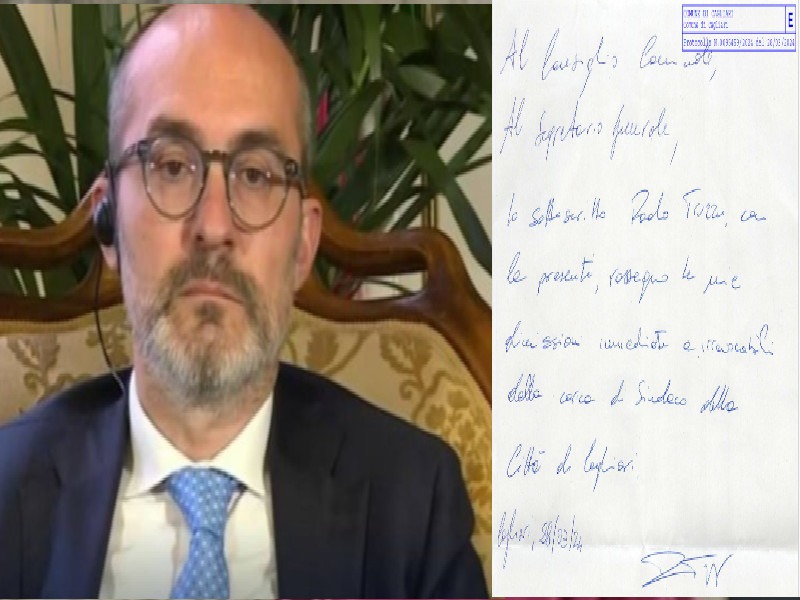 Ora è ufficiale: il sindaco Paolo Truzzu si è dimesso, tra 20 giorni Cagliari sarà commissariata