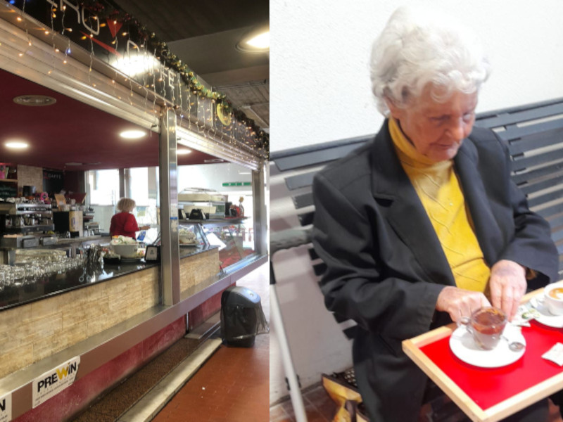 Cagliari, tavolini e sedie vietati al bar del mercato di via Quirra: “Anziani e disabili costretti a utilizzare vassoi sulle panchine”