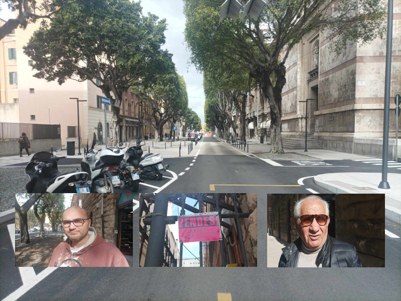 Cagliari, case e garage in vendita nel nuovo viale Trieste: “E la strada rifatta così non attira più clienti”