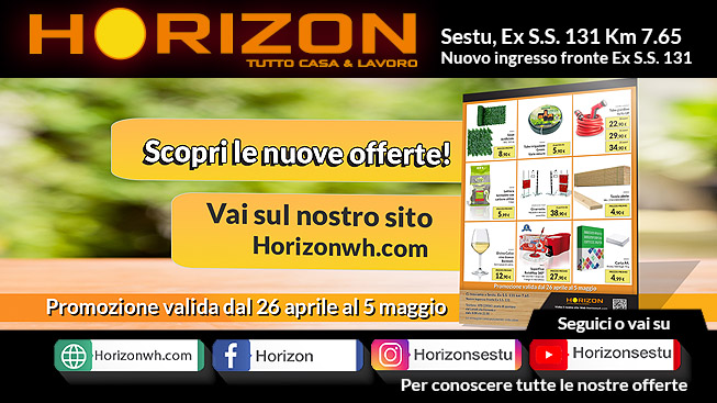 Sono cominciate le nuove promozioni Horizon