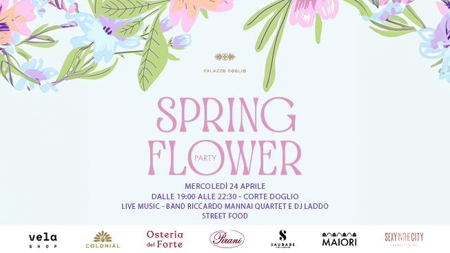Palazzo Doglio dà il benvenuto alla Primavera con lo Spring Flower Party!