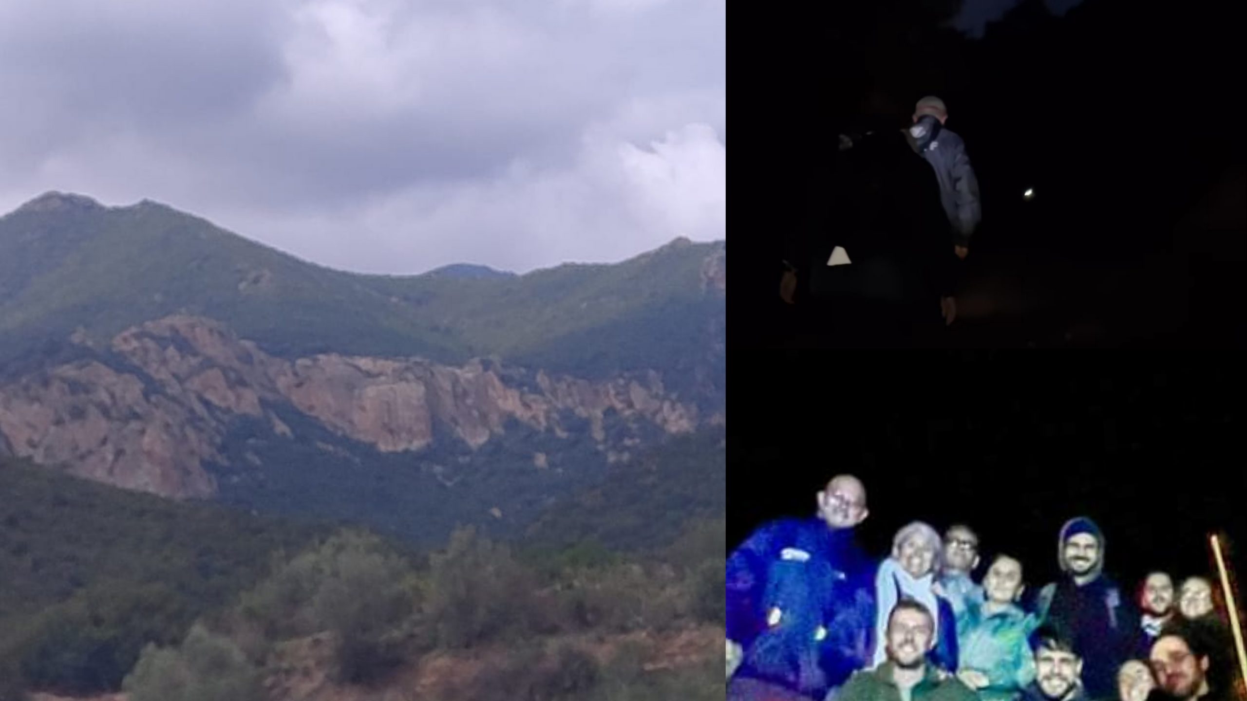 Monte Arcosu, salve le 8 persone disperse tra i monti