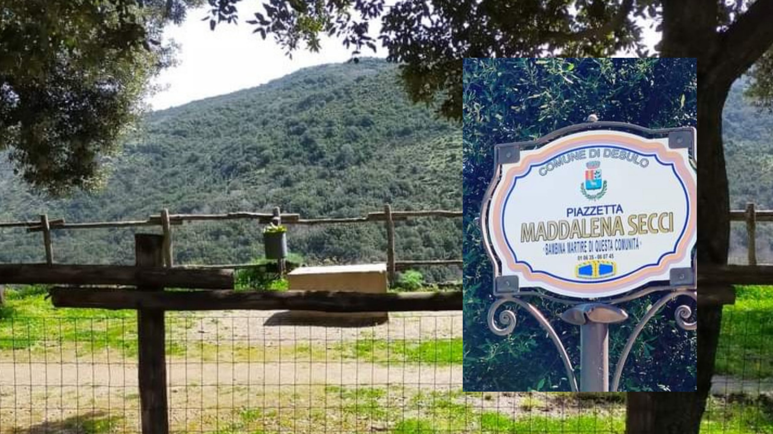 Desulo: una statua per ricordare la piccola Maddalena Secci, violentata e uccisa a 10 anni